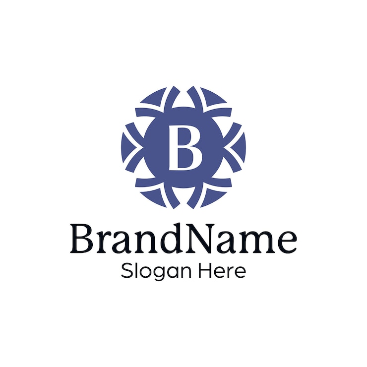 Vector plantilla de diseño de logotipo ornamental refinado para empresas de lujo