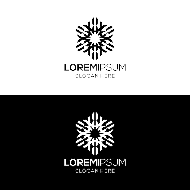 plantilla de diseño de logotipo de ornamento geométrico islámico abstracto