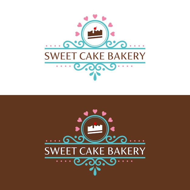 Plantilla de diseño de logotipo de pastelDescargar