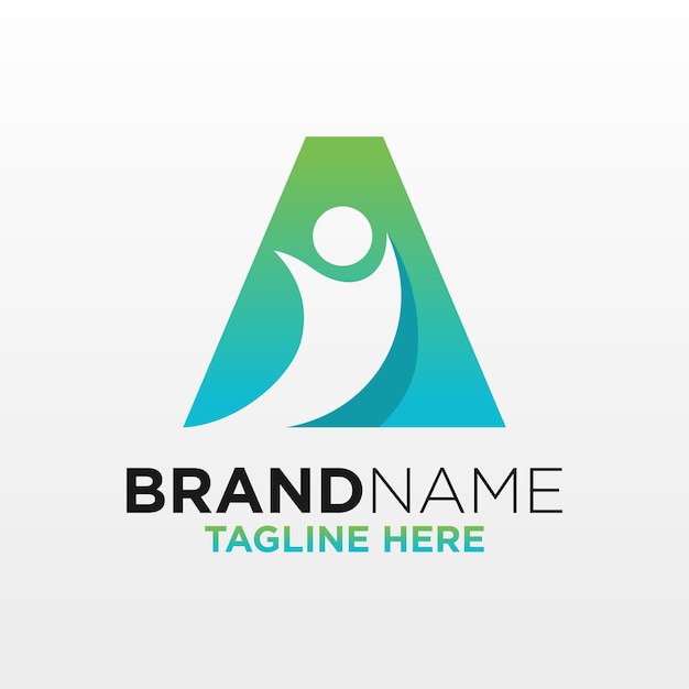Una plantilla de diseño de logotipo de personas Ilustración vectorial de inspiración