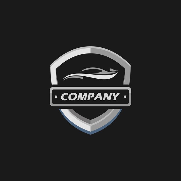plantilla de diseño del logotipo del servicio de automóviles y del concesionario