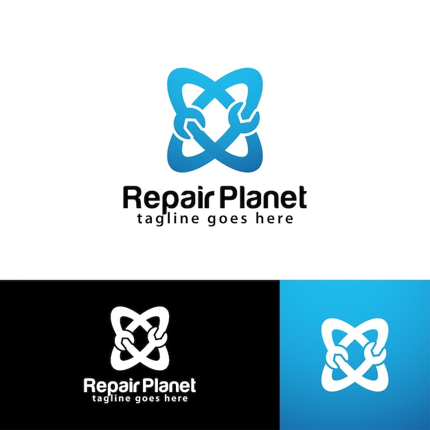 Plantilla de diseño de logotipo de servicio de reparación