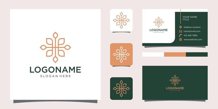 plantilla de diseño de logotipo simple de moda