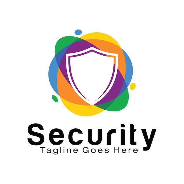 Plantilla de diseño de logotipo de smart security