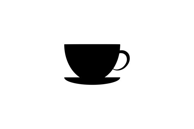 plantilla de diseño de logotipo de taza de café