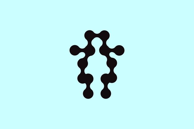 Plantilla de diseño de logotipo de tecnología vectorial