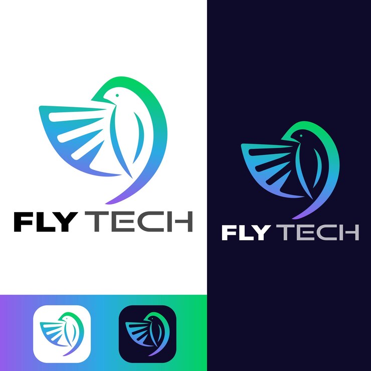 Vector plantilla de diseño de logotipo de tecnología