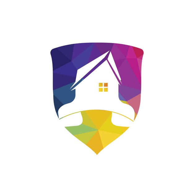 Plantilla de diseño de logotipo de vector de llamada a domicilio