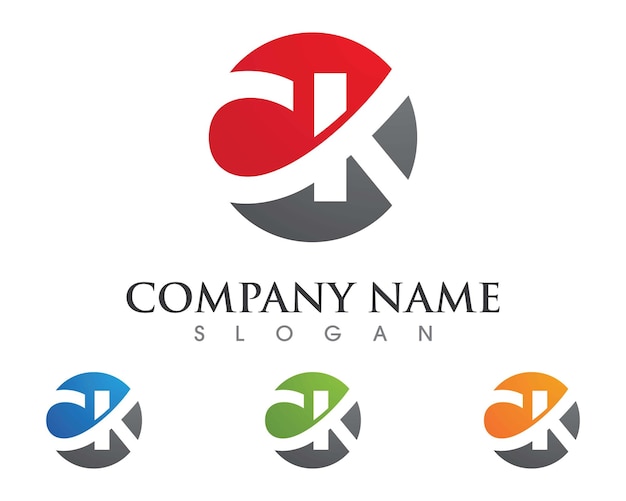 Plantilla de diseño de logotipo de vector de unidad abstracta corporativa