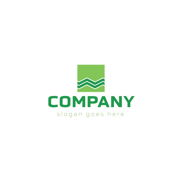 Plantilla de diseño de logotipo vectorial abstracto