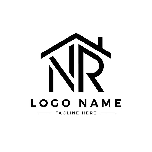 plantilla de diseño de logotipo vectorial de bienes raíces de vivienda