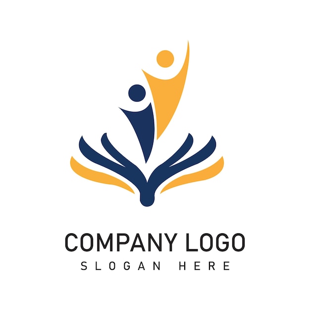 Vector plantilla de diseño de logotipo vectorial de la compañía