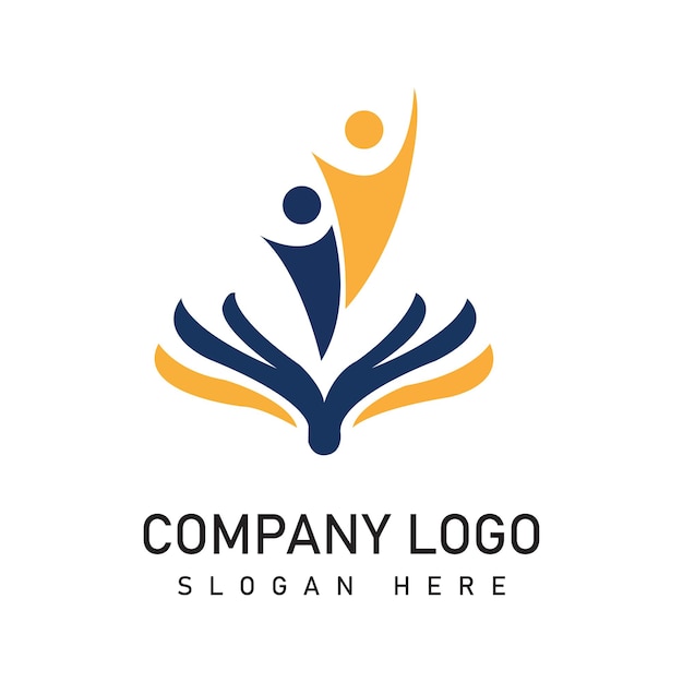 Plantilla de diseño de logotipo vectorial de empresa