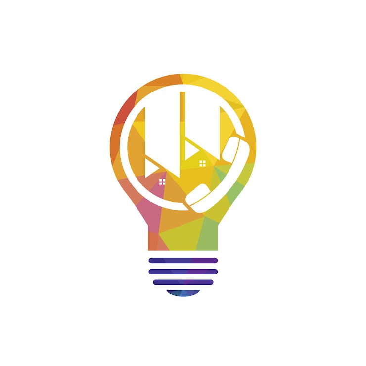 Vector plantilla de diseño de logotipo vectorial de llamada a casa concepto de logotipo de negocio inmobiliario