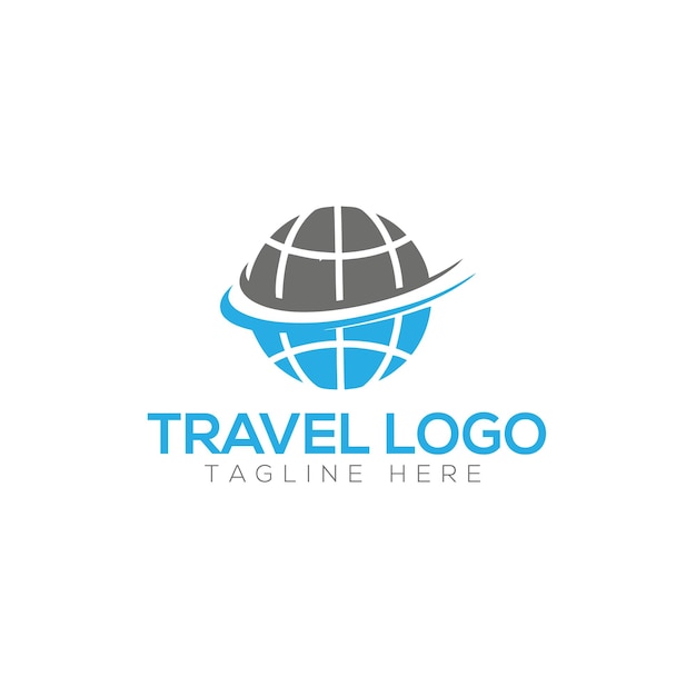 plantilla de diseño de logotipo de viaje