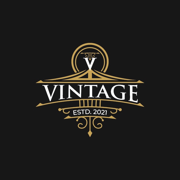 Plantilla de diseño de logotipo vintage