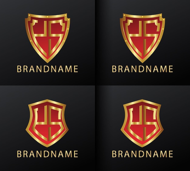 Plantilla de diseño de logotipo ys de letra inicial de monograma moderno