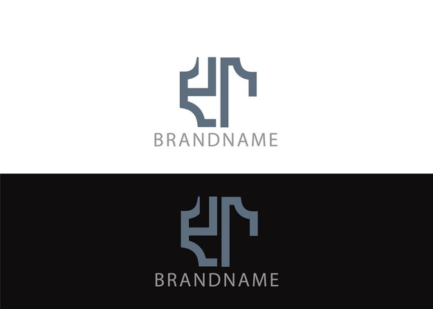 Plantilla de diseño de logotipo yt de letra inicial de monograma moderno