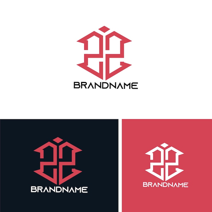 Vector plantilla de diseño de logotipo zz de letra inicial de monograma moderno