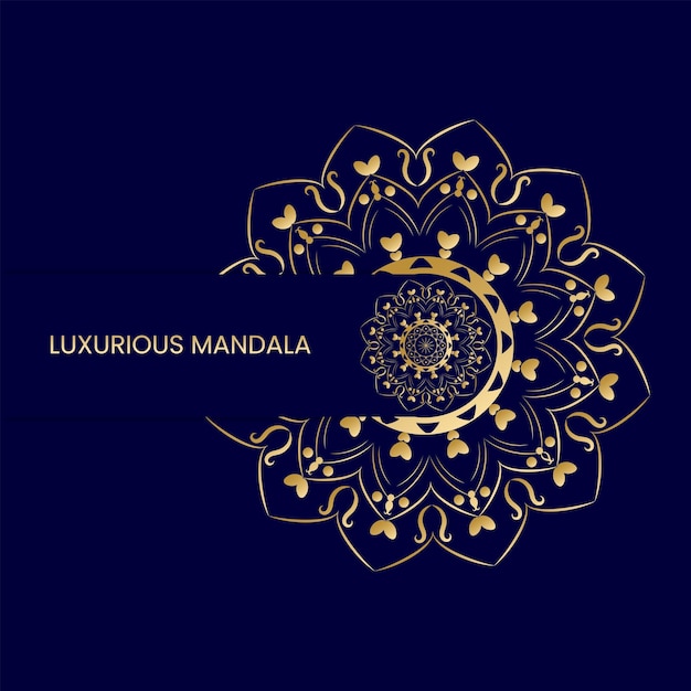 plantilla de diseño de mandala