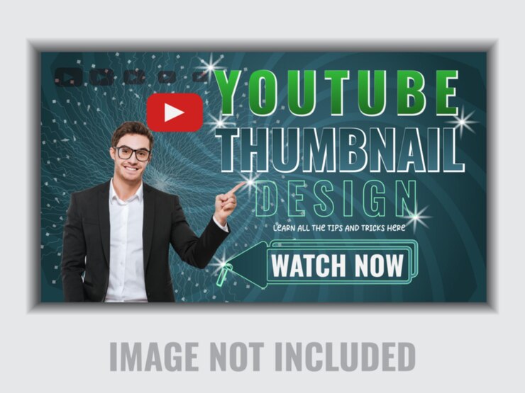 Vector plantilla de diseño de miniaturas de youtube productos de revisión de diseño de miniaturas de video