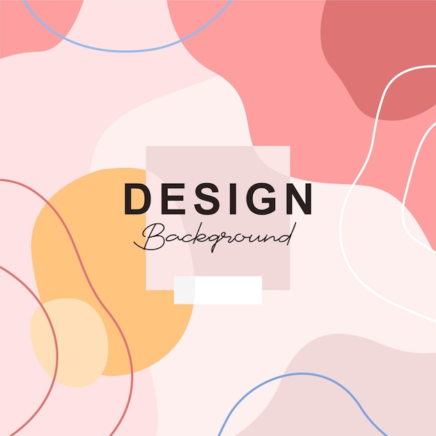 Plantilla de diseño moderno de fondo abstracto con cubierta elegante de estilo minimalista para presentación de bellezaB