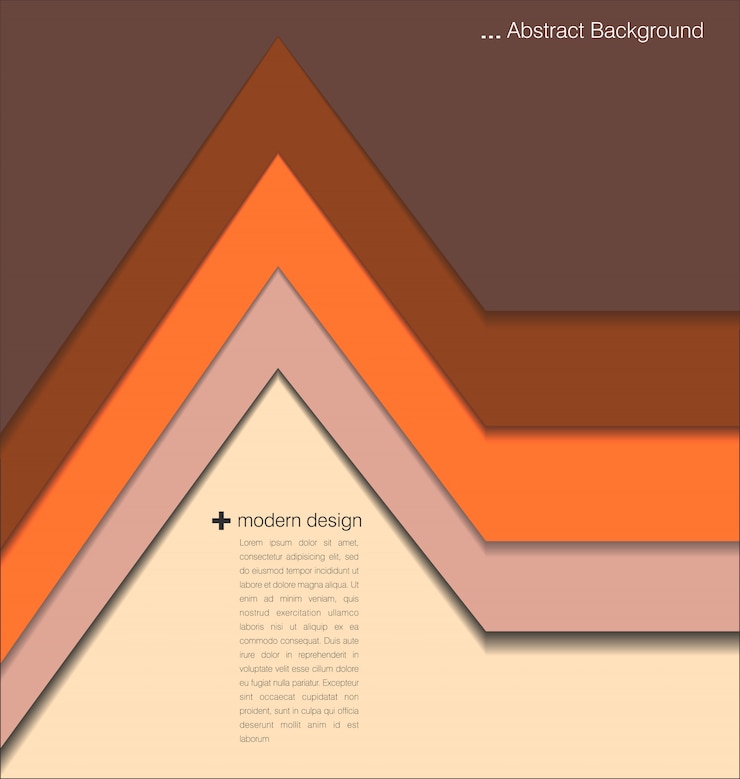 Vector plantilla de diseño moderno