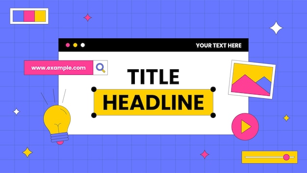 plantilla de diseño de página web