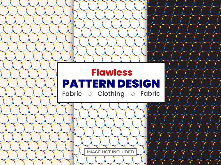plantilla de diseño de patrón creativo sin defectos
