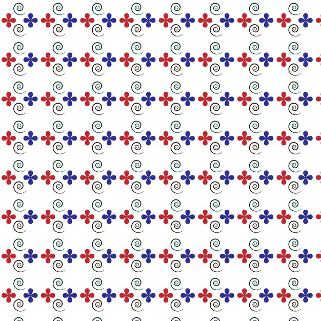 Plantilla de diseño de patrón elegante y agradable que llama la atención