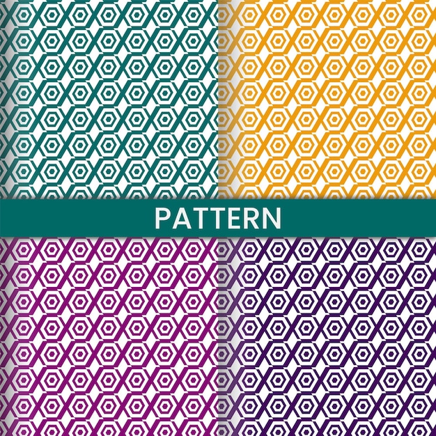 Plantilla de diseño de patrón floral mínimo transparente de vector creativo