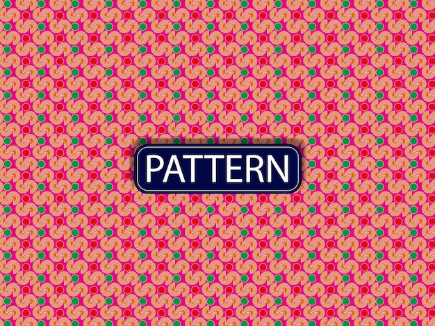 plantilla de diseño de patrón vectorial
