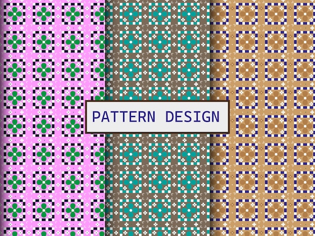 plantilla de diseño de patrón