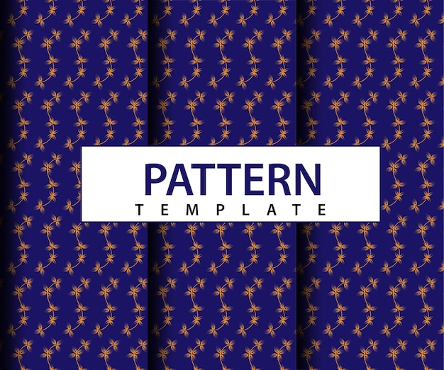 plantilla de diseño de patrón