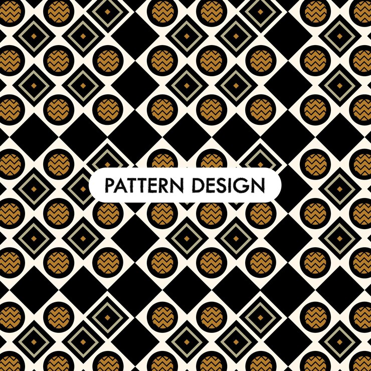 plantilla de diseño de patrón