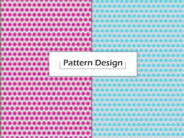 plantilla de diseño de patrón