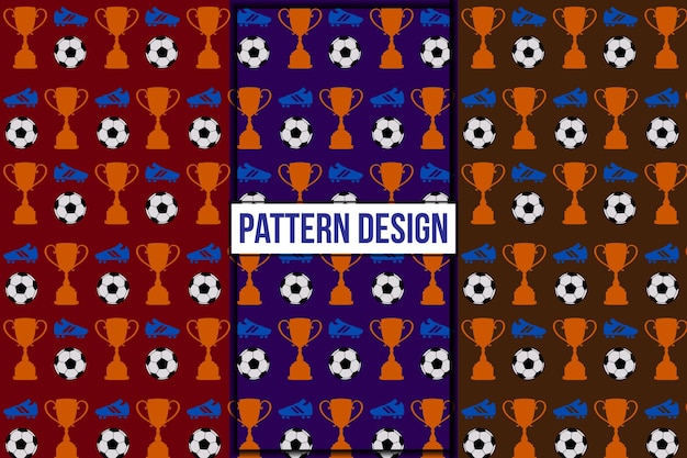 Plantilla de diseño de patrones deportivos para su negocio de telas textiles