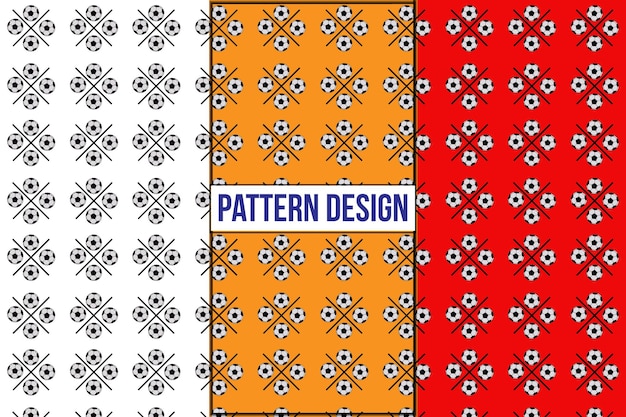 Plantilla de diseño de patrones deportivos para su negocio de telas textiles