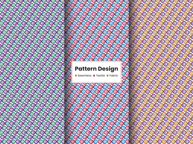 Plantilla de diseño de patrones sin fisuras