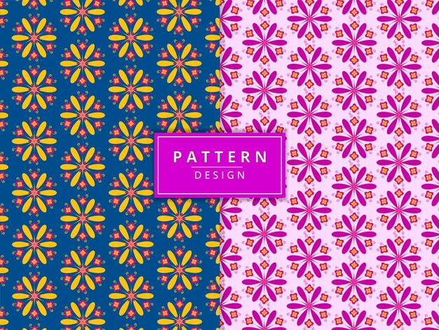 plantilla de diseño de patrones modernos