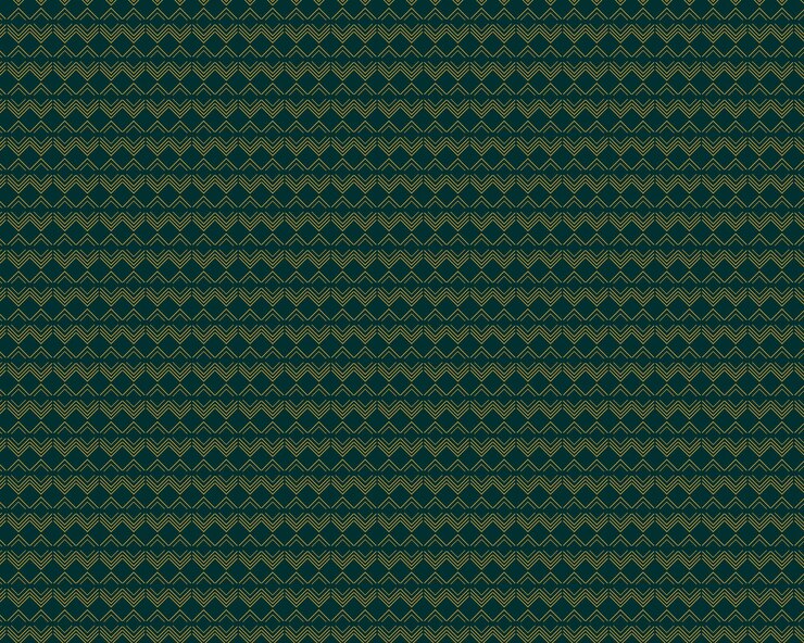 Plantilla de diseño de patrones textiles y azulejos verdes abstractos