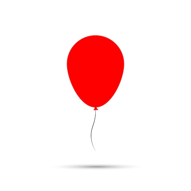 plantilla de diseño plano del icono del globo