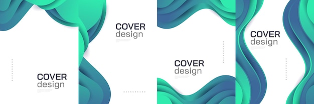 Plantilla de diseño de portada abstracta moderna con formas fluidas y líquidas de colores. Diseño de fondo líquido para portada, folleto, pancarta, portada, folleto, impresión, volante, libro, tarjeta o publicidad