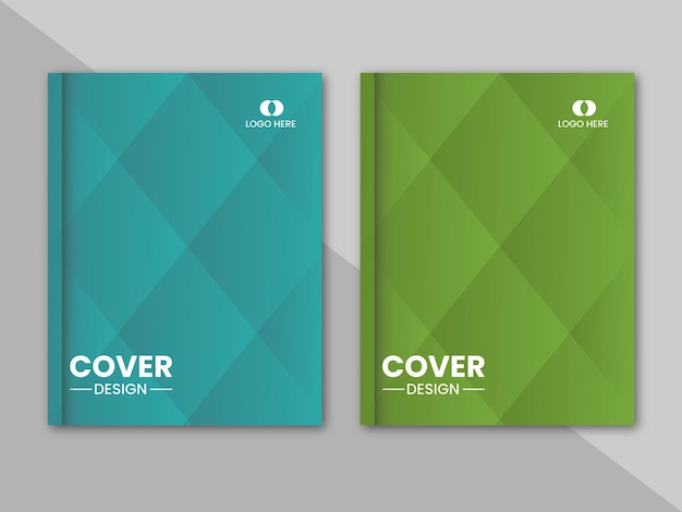 plantilla de diseño de portada corporativa vectorial