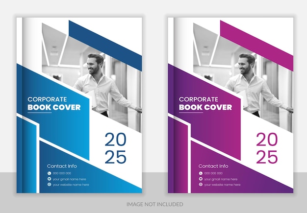 Plantilla de diseño de portada de folleto de negocios corporativos de Vector