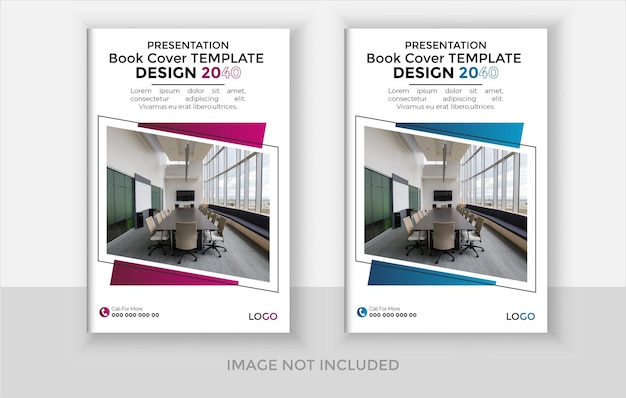 Plantilla de diseño de la portada del folleto de negocios corporativos