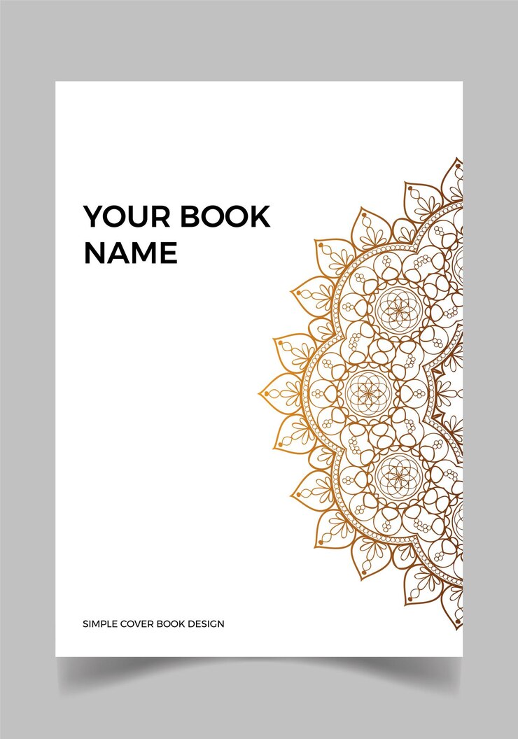 Plantilla de diseño de portada de libro corporativo en A4. Puede adaptarse a folleto, informe anual, revista, póster.