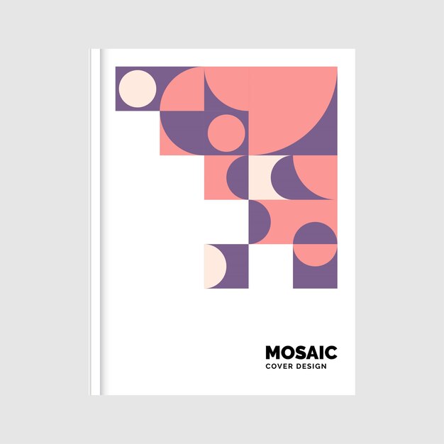 Plantilla de diseño de portada de libro de negocios de empresa moderna