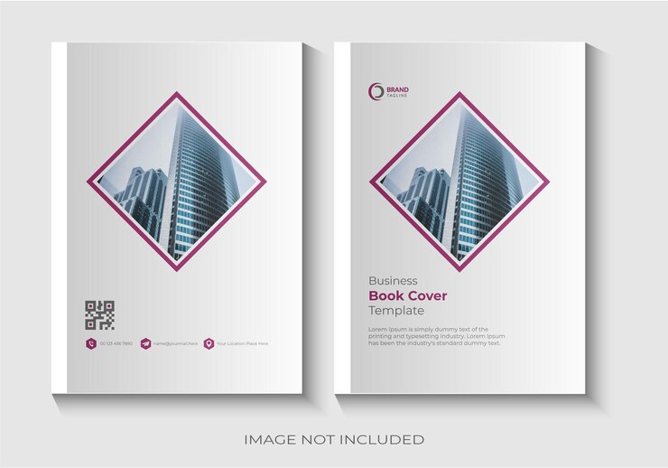 plantilla de diseño de portada de libro polivalente