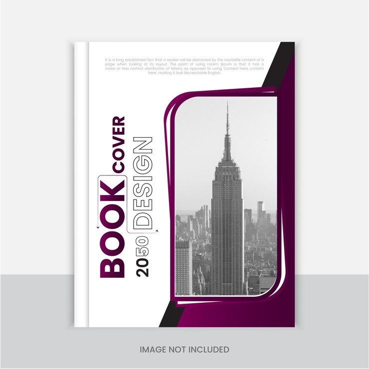 Plantilla de diseño de portada de libro y portada de folleto de perfil de empresa empresarial moderna de vector